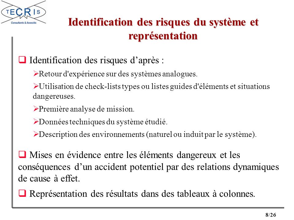 Analyse Préliminaire des Risques APR ppt video online télécharger